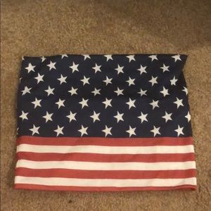 American Flag Tube Top